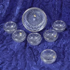 Outlet Pamono Fruit Salad Service Lead Crystal Service, 1960s, Set of 7