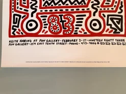 Pamono Fun Gallery, East Village Poster Reprint after Keith Haring, 1983><noscript><img width=