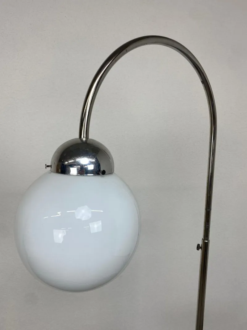 Pamono Functionalist Floor Lamp attributed to Jindřich Halabala, 1930s> Floor Lamps