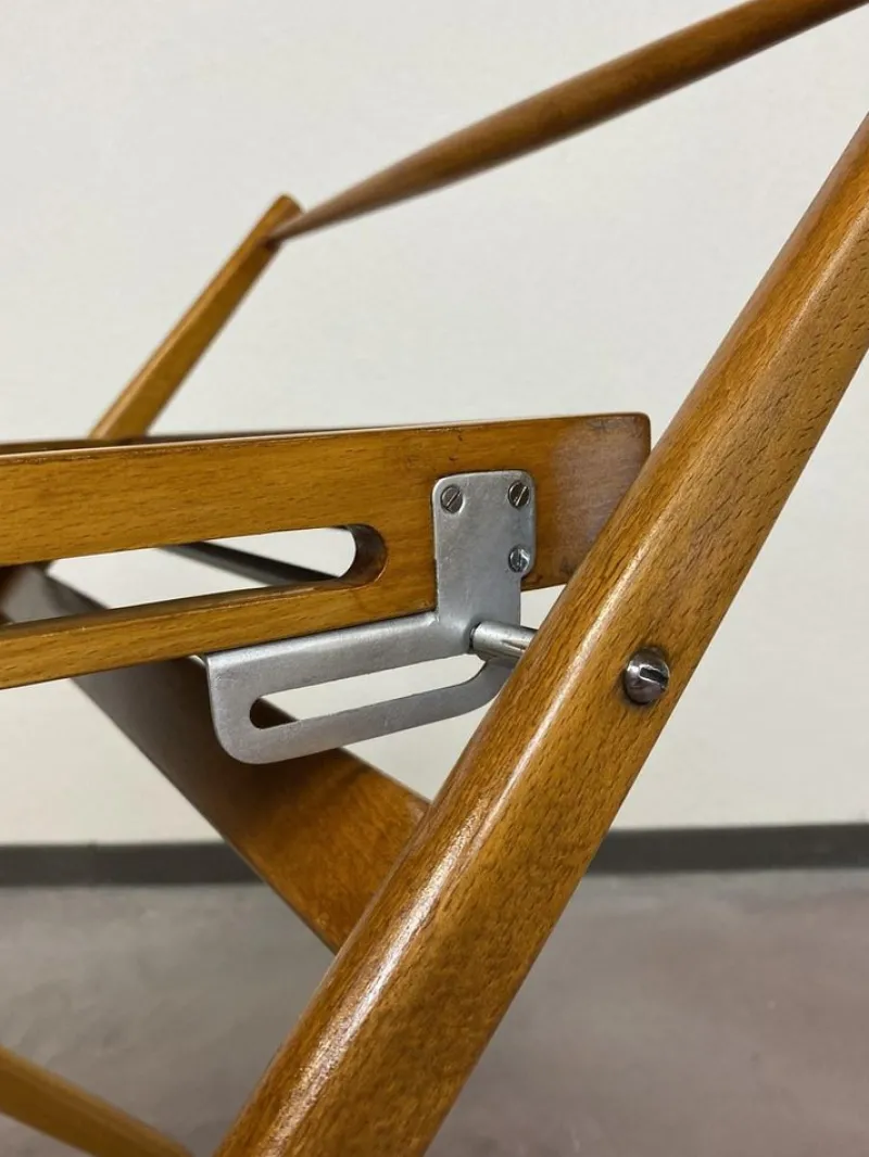 Clearance Pamono Functionalist Folding Trolley from Thonet, 1930s