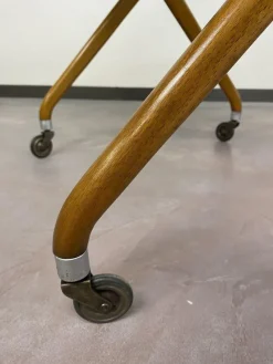 Clearance Pamono Functionalist Folding Trolley from Thonet, 1930s