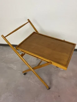 Clearance Pamono Functionalist Folding Trolley from Thonet, 1930s