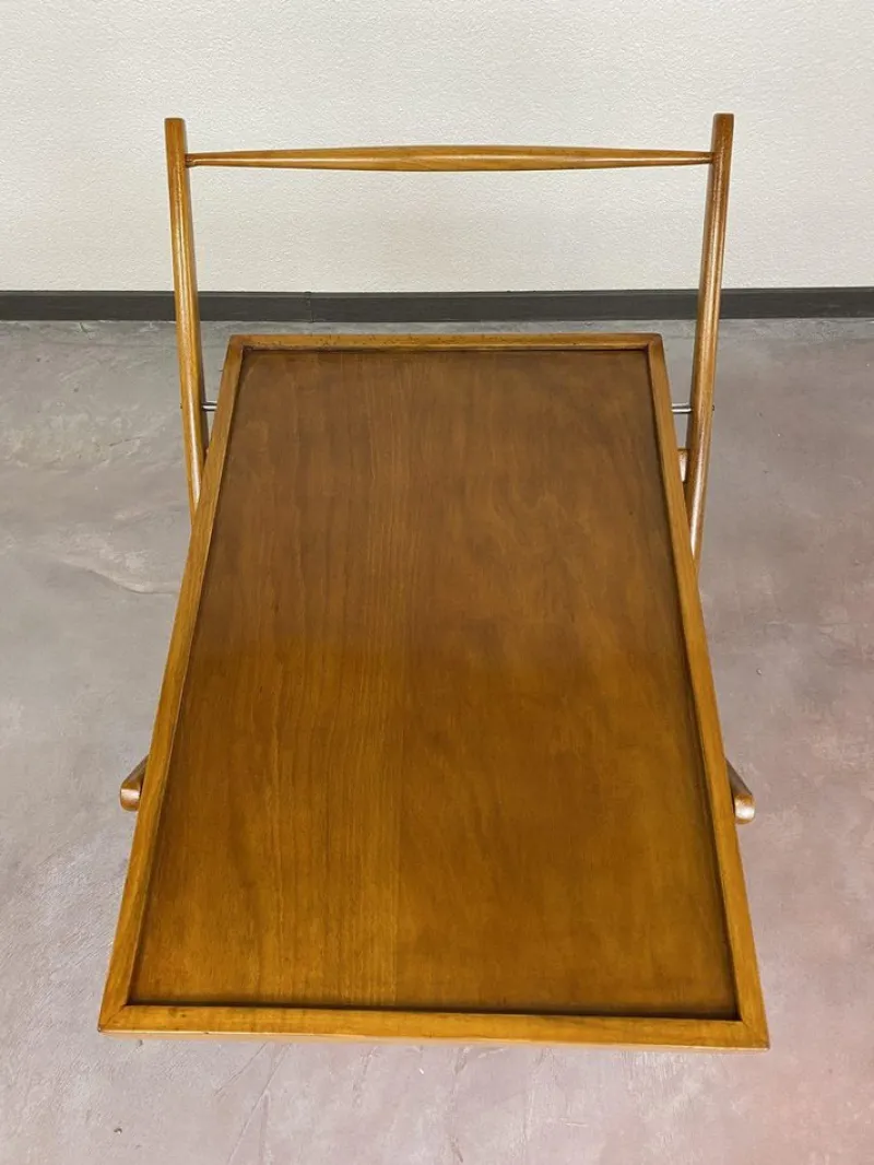 Clearance Pamono Functionalist Folding Trolley from Thonet, 1930s