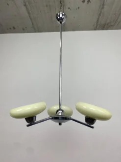 Pamono Functionalist Hanging Lamp, 1930s