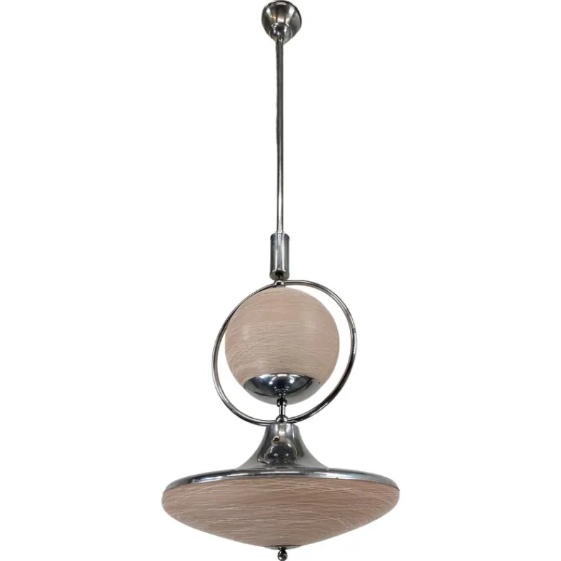 Online Pamono Functionalist Pink Pendant, 1930s