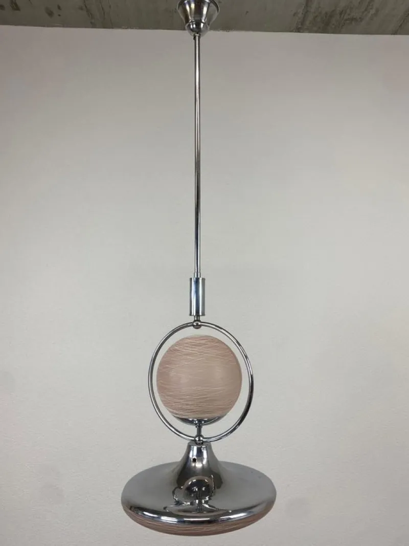 Online Pamono Functionalist Pink Pendant, 1930s