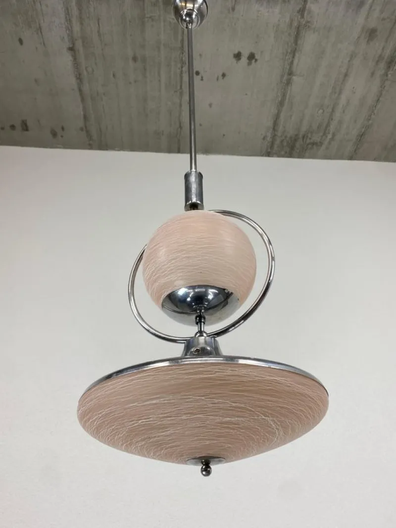 Online Pamono Functionalist Pink Pendant, 1930s