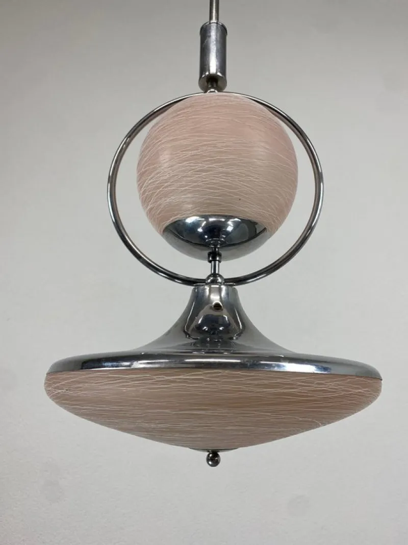 Online Pamono Functionalist Pink Pendant, 1930s