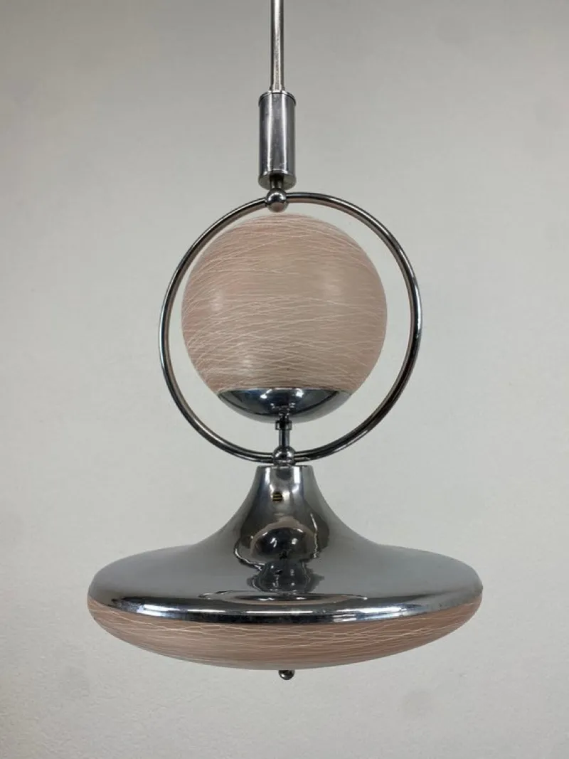 Online Pamono Functionalist Pink Pendant, 1930s