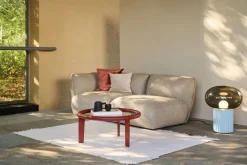 Pamono Fungi Floor Lamp in Sky Blue by Hanne Willmann for Favius><noscript><img width=