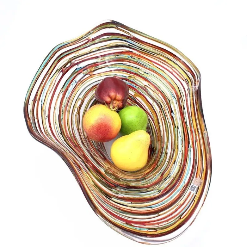 Pamono Fusion Sea Designer Fruit Bowl in Handcrafted Murano Glass from YourMurano> Tabletop