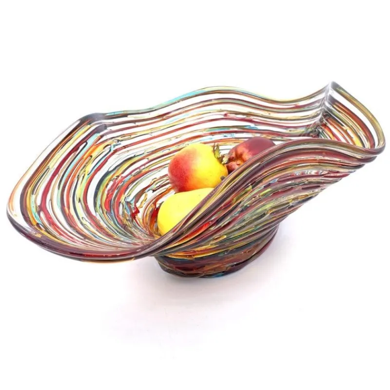 Pamono Fusion Sea Designer Fruit Bowl in Handcrafted Murano Glass from YourMurano> Tabletop
