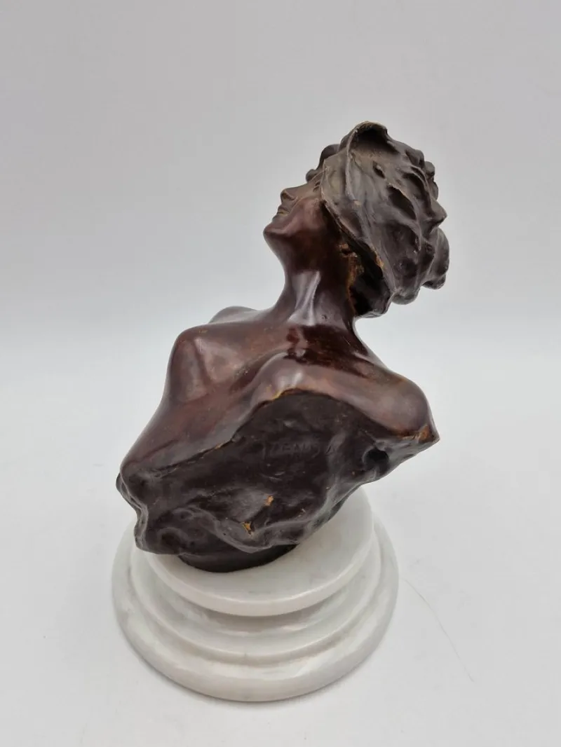 Best Pamono G. Renda, Ecstasy, Bronze Sculpture on Marble Base