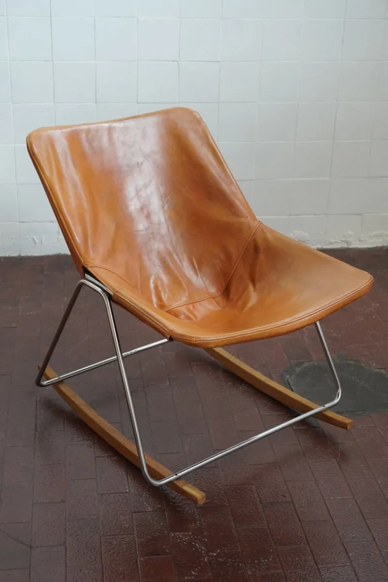 Pamono G1 Rocking Chair by Pierre Guariche> Rocking Chairs