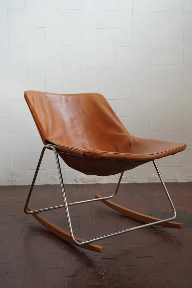 Pamono G1 Rocking Chair by Pierre Guariche> Rocking Chairs