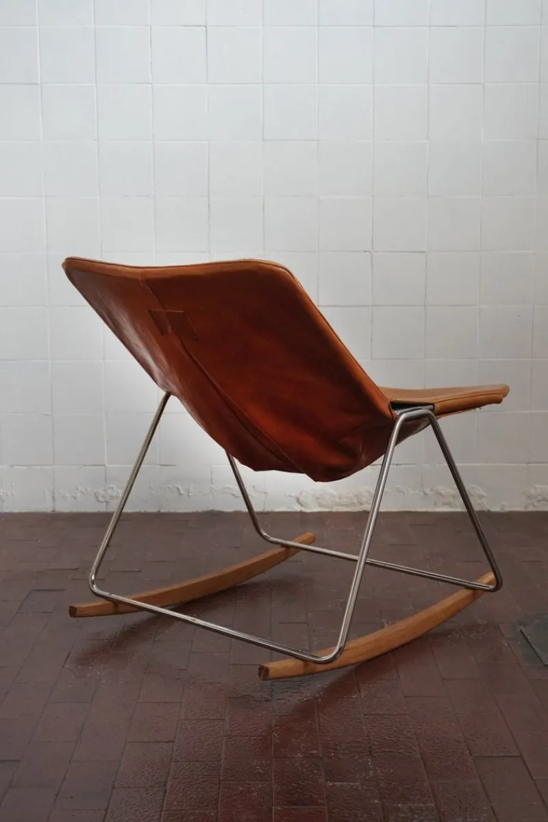 Pamono G1 Rocking Chair by Pierre Guariche> Rocking Chairs
