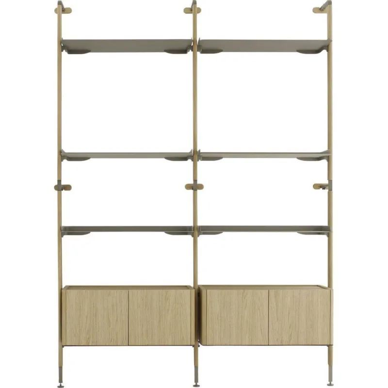 Pamono Galaxy Oak Bookshelf by Morica Design