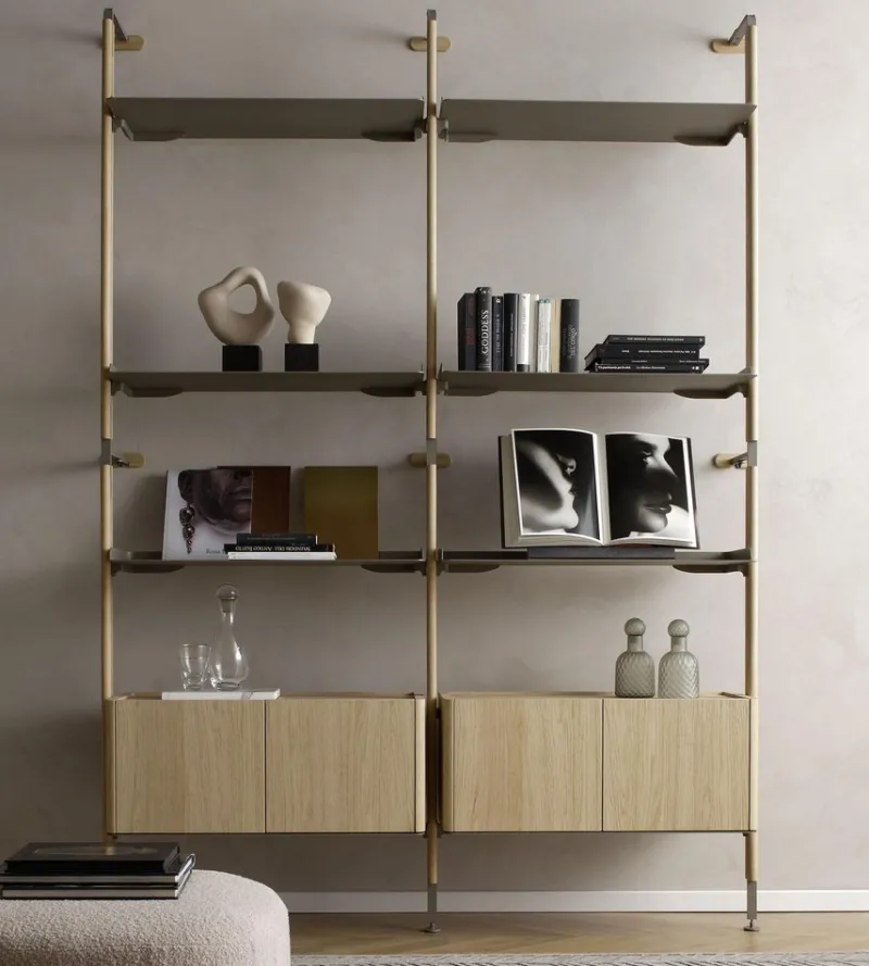 Pamono Galaxy Oak Bookshelf by Morica Design