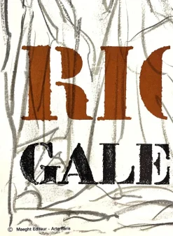 Discount Pamono Galerie Maeght Lithograph Poster after Jean Paul Riopelle