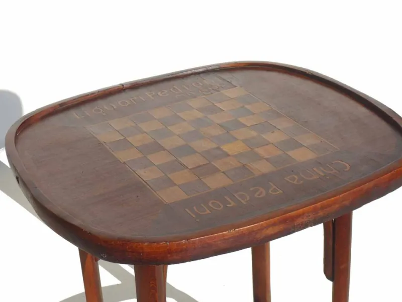 Sale Pamono Game Table from Liquori Pedroni, Italy, Early 1900s