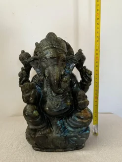 Pamono Ganesh Statue in Labradorite><noscript><img width=