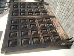 Pamono Garage Doors, 1950s, Set of 2><noscript><img width=