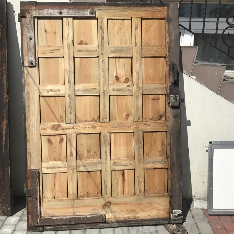 Pamono Garage Doors, 1950s, Set of 2> Architectural Elements