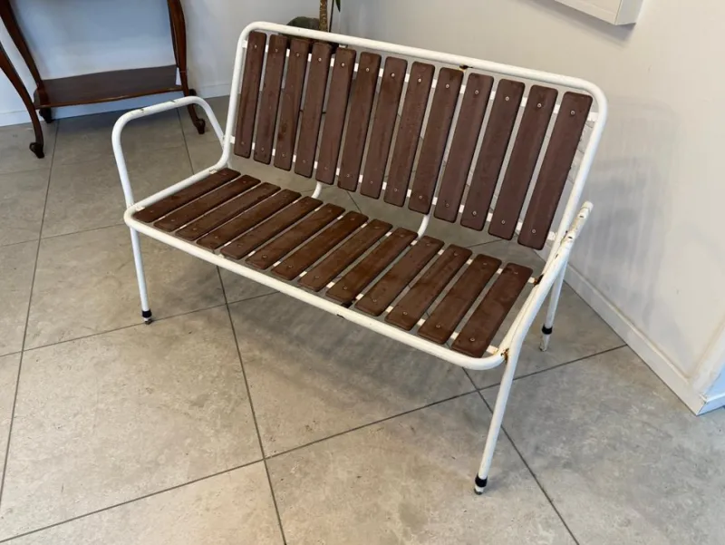 Clearance Pamono Garden Bench, Denmark, 1960s