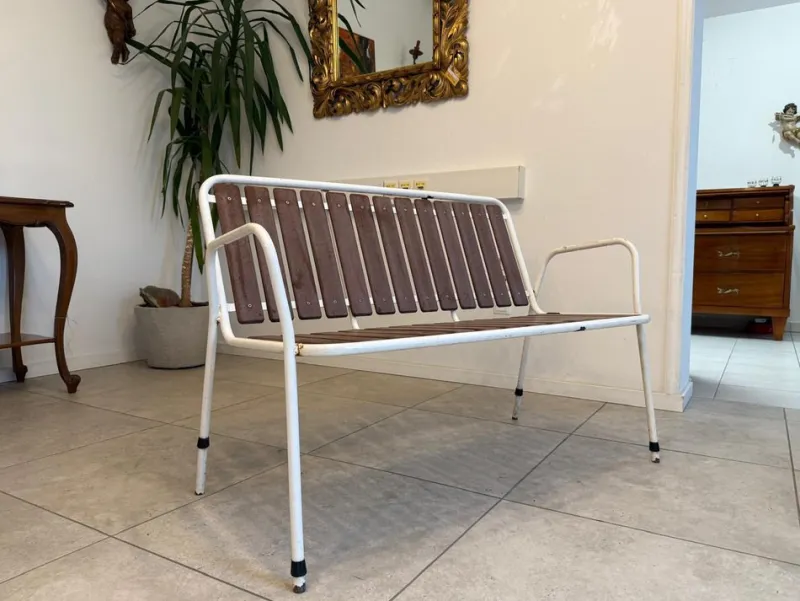 Clearance Pamono Garden Bench, Denmark, 1960s