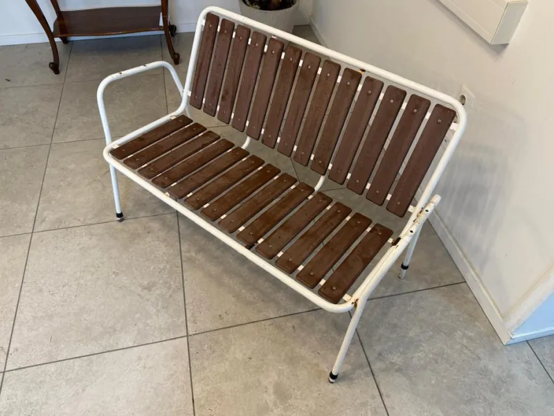 Clearance Pamono Garden Bench, Denmark, 1960s