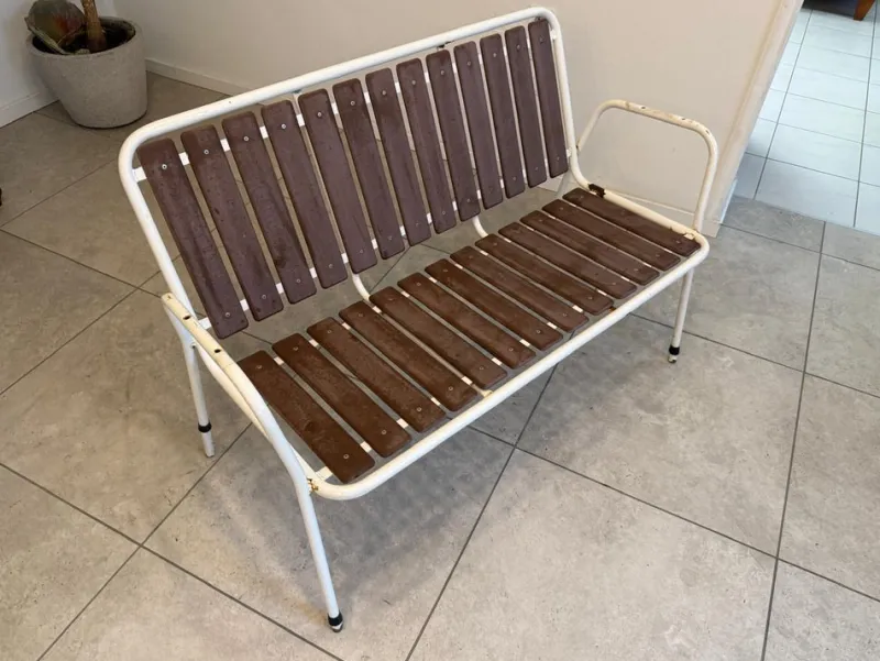 Clearance Pamono Garden Bench, Denmark, 1960s