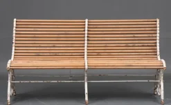 Discount Pamono Garden Bench in Cast Iron, 1890