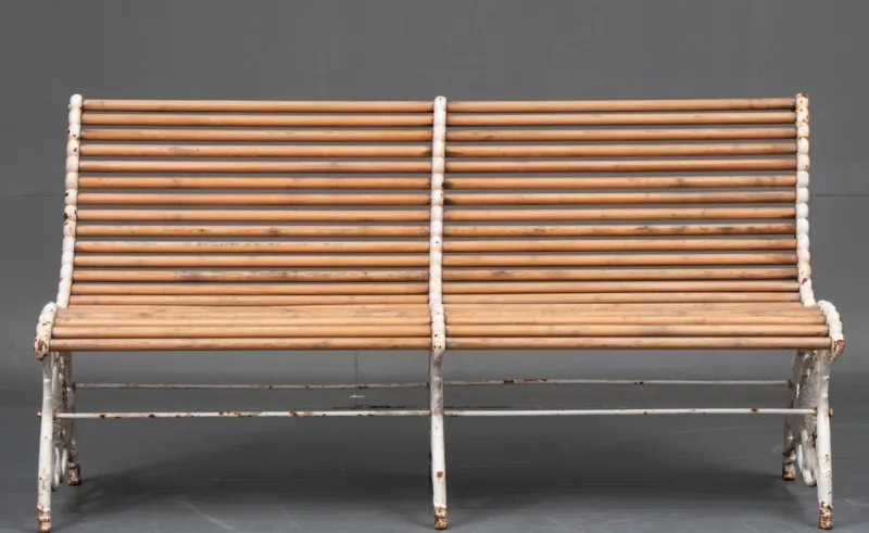 Discount Pamono Garden Bench in Cast Iron, 1890