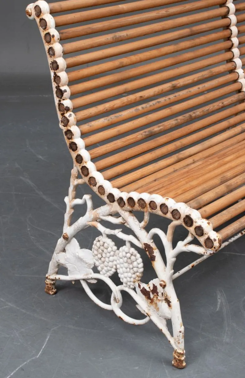 Discount Pamono Garden Bench in Cast Iron, 1890