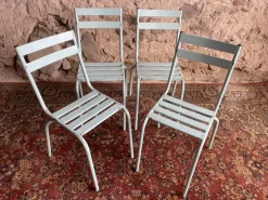 New Pamono Garden Chairs from Art-Prog, 1950s, Set of 4