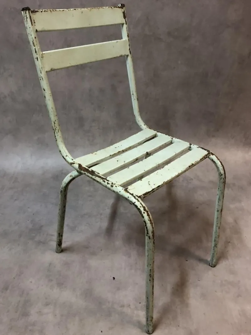 Pamono Garden Chairs from Art-Prog, 1950s, Set of 4> Garden Seating