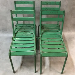 Pamono Garden Chairs from Art-Prog, 1950s, Set of 4