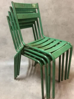 Pamono Garden Chairs from Art-Prog, 1950s, Set of 4