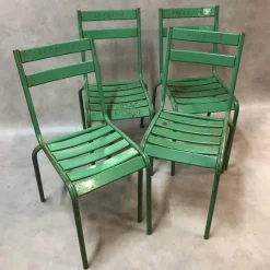 Pamono Garden Chairs from Art-Prog, 1950s, Set of 4