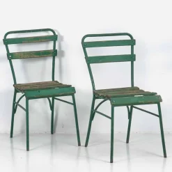 Pamono Garden Chairs, 1920s, Set of 4> Garden Seating