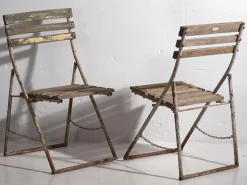 Pamono Garden Chairs,1920s, Set of 4><noscript><img width=