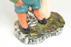 Discount Pamono Garden Gnome and Toadstool in Clay, GDR, 1950s