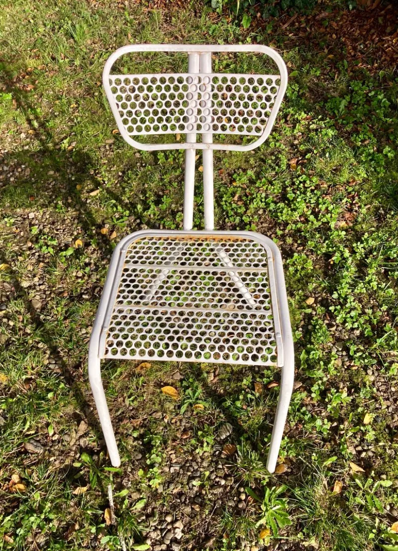 New Pamono Garden Set attributed to René Malaval, 1950s, Set of 5