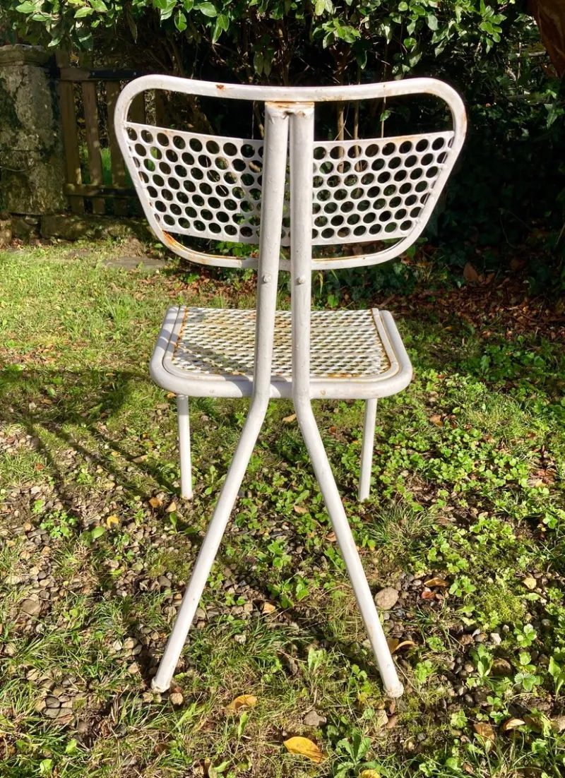 New Pamono Garden Set attributed to René Malaval, 1950s, Set of 5