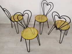Pamono Garden Set by Mathieu Matégot, 1950s, Set of 5><noscript><img width=