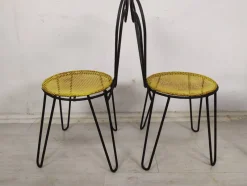 Pamono Garden Set by Mathieu Matégot, 1950s, Set of 5><noscript><img width=