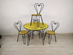 Pamono Garden Set by Mathieu Matégot, 1950s, Set of 5><noscript><img width=