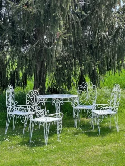 Pamono Garden Set, 1950s, Set of 5><noscript><img width=