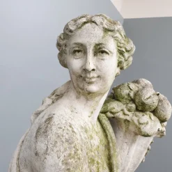 Hot Pamono Garden Statue of Fortuna with the Horn of Plenty