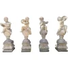 Discount Pamono Garden Stone Sculpture Cherubs, 1950s, Set of 4